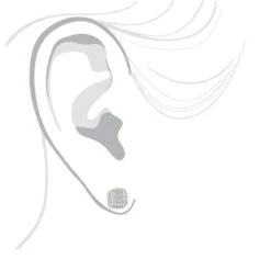 Men's Earrings: Single Sterling Silver Diamond Stud Earring 0.02ct 7 Men's Earrings: Single Sterling Silver Diamond Stud Earring 0.02ct -H'Hen Sale Store mens earrings single sterling silver diamond stud earring 002ct bodwh