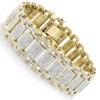 Men's Iced Out Pave Diamond Bubble Bracelet 7ct 10K Yellow Gold -H'Hen Sale Store mens iced out pave diamond bubble bracelet 975ct p 6170 ye