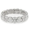 Men's Silver Diamond Bracelet 3.25 Ct 2 Men's Silver Diamond Bracelet 3.25 Ct -H'Hen Sale Store mens silver diamond bracelet 325 ct p 43298