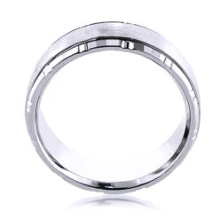 Men's Solid Platinum Wedding Band 9 Men's Solid Platinum Wedding Band -H'Hen Sale Store mens solid platinum wedding band 4