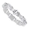 Men's Sterling Silver Diamond Bracelet 4 Ct 1 Men's Sterling Silver Diamond Bracelet 4 Ct -H'Hen Sale Store mens sterling silver diamond bracelet 460ct p 43103