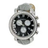 Men's VS Diamond Benny And Co Watch Collection 3.5ct Grey Swiss Chronograph