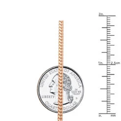 Miami 14K Rose Gold Cuban Link Curb Chain 2.5mm 22-40in 9 Miami 14K Rose Gold Cuban Link Curb Chain 2.5mm 22-40in -H'Hen Sale Store miami rose gold cuban link curb chain 14k 25mm 22 40in rulerro