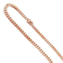 Miami 14K Yellow Gold Cuban Link Curb Chain 8.4mm 22-40in