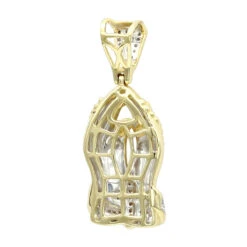 Mini Praying Hands And Cross Diamond Pendant For Men 10K Yellow Gold 0.25ct 11 Mini Praying Hands And Cross Diamond Pendant For Men 10K Yellow Gold 0.25ct -H'Hen Sale Store mini praying hands and cross diamond pendant for men in 10k gold 0 25ct backye