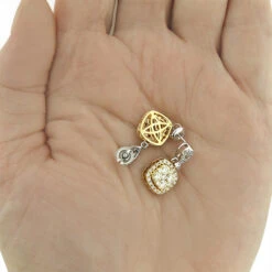 Natural Yellow Diamond Dangle Earrings 1.65ct 14K Yellow Gold 9 Natural Yellow Diamond Dangle Earrings 1.65ct 14K Yellow Gold -H'Hen Sale Store natural yellow diamond dangle earrings 165ct 14k gold 4