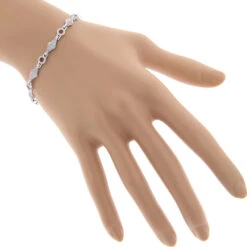 Pave Bracelets 14K Gold Ladies Diamond Bracelet 1.1ct -H'Hen Sale Store pave bracelets 14k gold ladies diamond bracelet 142ct p 7142 bodwh