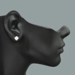 Pave Diamond Earrings In Sterling Silver 0.05ct 7 Pave Diamond Earrings In Sterling Silver 0.05ct -H'Hen Sale Store pave diamond earrings in sterling silver 005ct p 49449bod