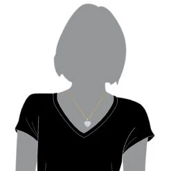 Pave Diamond Heart Pendant 14K Yellow Gold 2 Carats 11 Pave Diamond Heart Pendant 14K Yellow Gold 2 Carats -H'Hen Sale Store pave diamond heart pendant 14k gold 2 carats p 22301 bodye