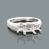 Thin Platinum 3 Stone Engagement Ring Setting -H'Hen Sale Store platinum 3 stone engagement ring setting p 48277