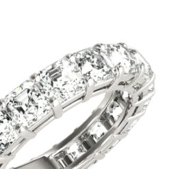 Platinum Asscher Cut Diamond Eternity Ring Anniversary Band For Women 6ct 10 Platinum Asscher Cut Diamond Eternity Ring Anniversary Band For Women 6ct -H'Hen Sale Store platinum asscher cut diamond eternity ring anniversary band for women 6ct box