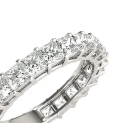 Platinum Cushion Cut Diamond Eternity Band Diamond Anniversary Ring 3ct 10 Platinum Cushion Cut Diamond Eternity Band Diamond Anniversary Ring 3ct -H'Hen Sale Store platinum cushion cut diamond eternity band diamond anniversary ring 3ct box