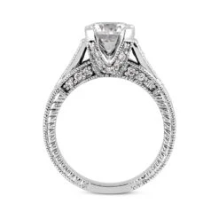 Platinum Diamond Engagement Ring 1.43ct -H'Hen Sale Store platinum diamond engagement ring 143ct p 34764 additional white