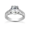 Platinum Diamond Engagement Ring 1.43ct