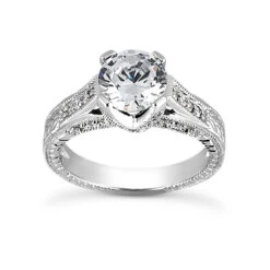 Platinum Diamond Engagement Ring 1.43ct