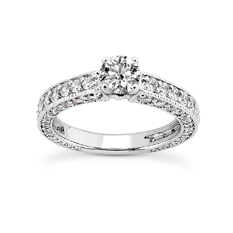 Platinum Diamond Engagement Ring 2.52ct 3 Platinum Diamond Engagement Ring 2.52ct