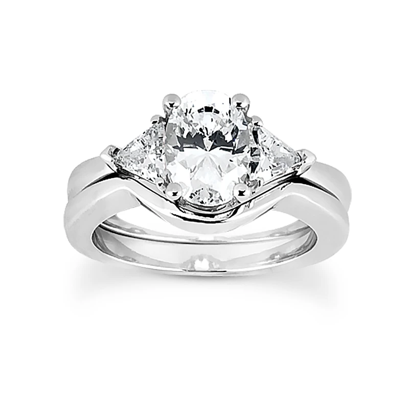 Platinum Diamond Engagement Ring Set 1.25ct 3 Platinum Diamond Engagement Ring Set 1.25ct