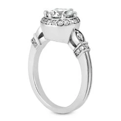 Platinum Diamond Engagement Ring Set 1.42ct -H'Hen Sale Store platinum diamond engagement ring set 142ct p 30287 additional white