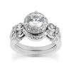 Platinum Diamond Engagement Ring Set 1.42ct -H'Hen Sale Store platinum diamond engagement ring set 142ct p 30287 white 20220426