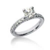 Platinum Diamond Engagement Ring Set 2.65ct