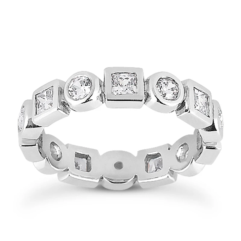 Platinum Diamond Eternity Band 1.12ct 3 Platinum Diamond Eternity Band 1.12ct