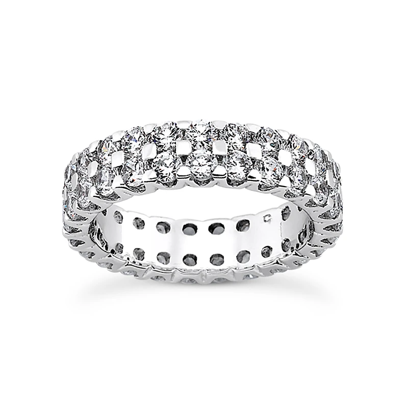 Platinum Diamond Eternity Band 1.74ct 3 Platinum Diamond Eternity Band 1.74ct