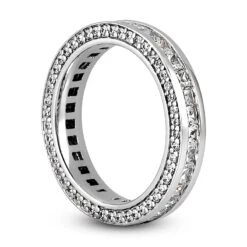 Platinum Diamond Eternity Band 1.93ct -H'Hen Sale Store platinum diamond eternity band 193ct p 30373 back white 20220420 20220426
