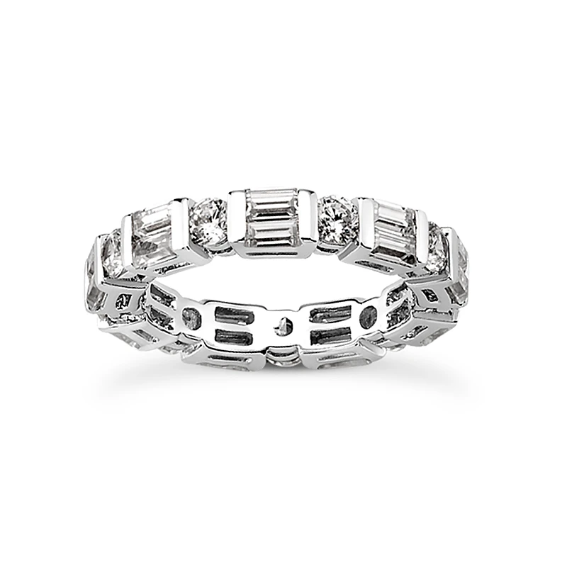 Platinum Diamond Eternity Band 2.32ct 3 Platinum Diamond Eternity Band 2.32ct