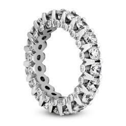 Platinum Diamond Eternity Band 3.20ct 4.3mm 6 Platinum Diamond Eternity Band 3.20ct 4.3mm -H'Hen Sale Store platinum diamond eternity band 320ct p 30507 back white 20220426