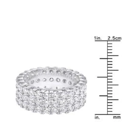 Platinum Diamond Eternity Band 4.83ct 9 Platinum Diamond Eternity Band 4.83ct -H'Hen Sale Store platinum diamond eternity band 483ct p 30469 rulerwh