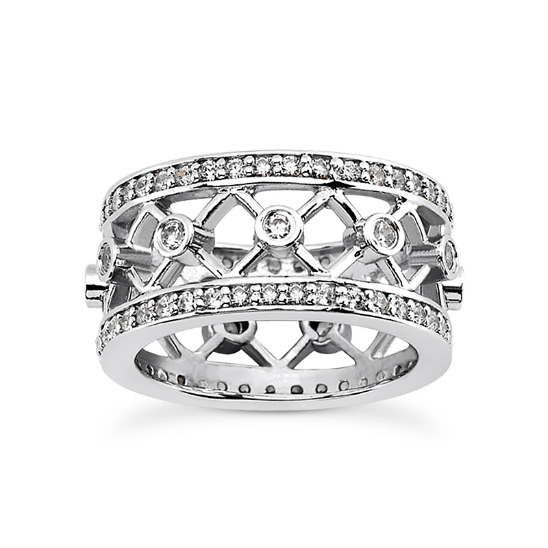 Platinum Diamond Eternity Ring 1ct 3 Platinum Diamond Eternity Ring 1ct