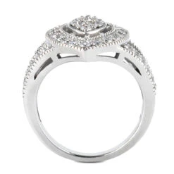 Platinum Diamond Right Hand Ring 1.08ct -H'Hen Sale Store platinum diamond right hand ring 108ct p 31416 additional white