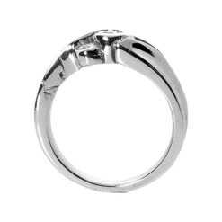 Platinum Ladies Diamond Ring 0.65ct -H'Hen Sale Store platinum ladies diamond ring 065ct p 31963 back white 20220426