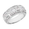 Platinum Ladies Diamond Ring 1.24ct 8.9mm -H'Hen Sale Store platinum ladies diamond ring 124ct p 32917 white 20220426