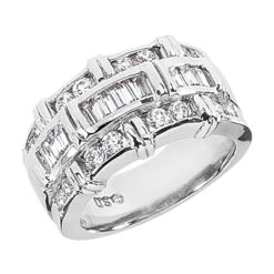 Platinum Ladies Diamond Ring 1.27ct