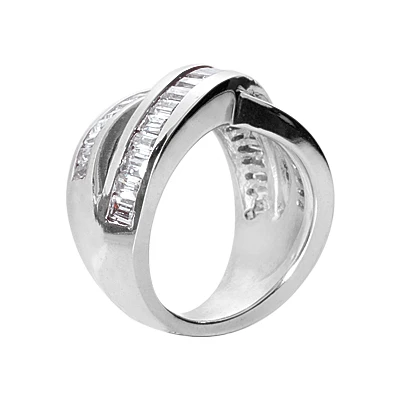 Platinum Ladies Diamond Ring 2.50ct 4 Platinum Ladies Diamond Ring 2.50ct - Image 2