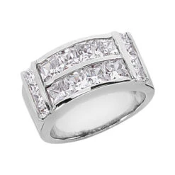 Platinum Ladies Diamond Ring 2.72ct