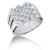 Platinum Men's Diamond Ring 1.05ct -H'Hen Sale Store platinum mens diamond ring 105ct p 31739