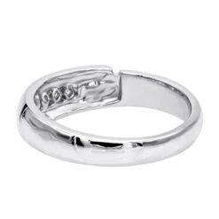 Platinum Men's Diamond Wedding Ring 0.09ct 9 Platinum Men's Diamond Wedding Ring 0.09ct -H'Hen Sale Store platinum mens diamond wedding ring 009ct p 31116 backwh