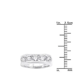 5 Stone Platinum Men's Diamond Wedding Ring 2.45ct VS Anniversary Band 9 5 Stone Platinum Men's Diamond Wedding Ring 2.45ct VS Anniversary Band -H'Hen Sale Store platinum mens diamond wedding ring 245ct p 30660 rulerwh