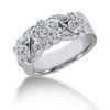 Platinum Round Diamond Ladies Ring 0.39ct