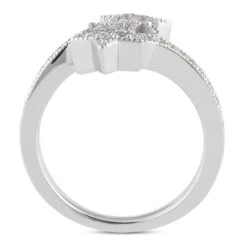 Thin Platinum Round Diamond Ladies Ring 0.52ct 7 Thin Platinum Round Diamond Ladies Ring 0.52ct -H'Hen Sale Store platinum round diamond ladies ring 052ct p 32277 additional white