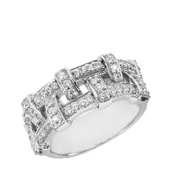 Platinum Round Diamond Ladies Ring 0.52ct