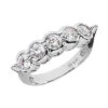 Platinum Round Diamond Ladies Ring 1.50ct 6.2mm