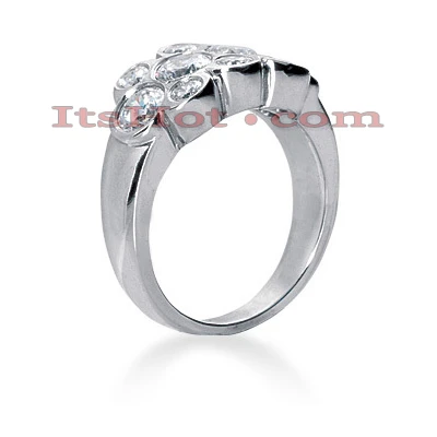 Platinum Round Diamond Ladies Ring 1.88ct 4 Platinum Round Diamond Ladies Ring 1.88ct - Image 2