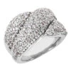 Platinum Round Diamond Ladies Ring 1.90ct 14mm -H'Hen Sale Store platinum round diamond ladies ring 190ct p 32557 white 20220426