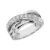 Platinum Women's Diamond Ring 0.40ct
