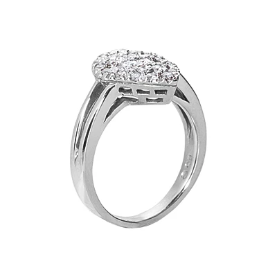 Platinum Women's Diamond Ring 0.48ct 4 Platinum Women's Diamond Ring 0.48ct - Image 2