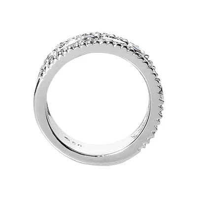 Platinum Women's Diamond Ring 0.63ct 7.0mm 4 Platinum Women's Diamond Ring 0.63ct 7.0mm - Image 2