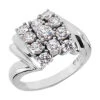 Platinum Women's Diamond Ring 2.05ct